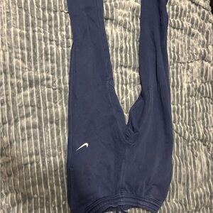 Kids Navy Blue Nike Sweatpants